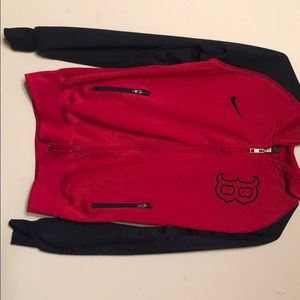 Nike Red Sox zip up